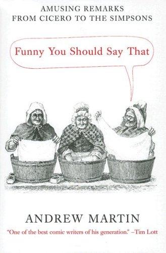 Cover of Funny You Should Say That