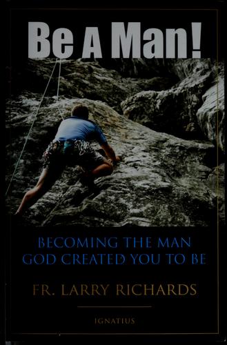 Cover of Be a man!