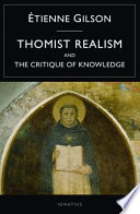 Cover of Thomist Realism and the Critique of Knowledge