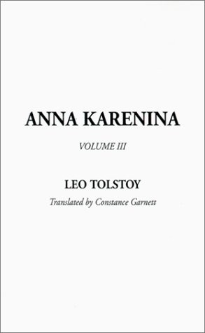 Cover of Anna Karenina Vol 3 of 3