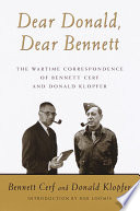Cover of Dear Donald, Dear Bennett