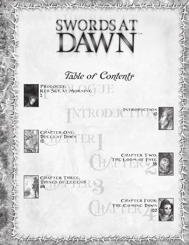 Cover of Swords at dawn