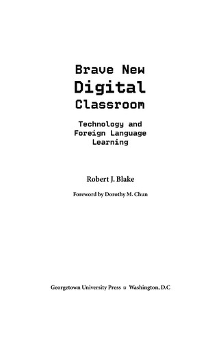 Cover of Brave new digital classroom