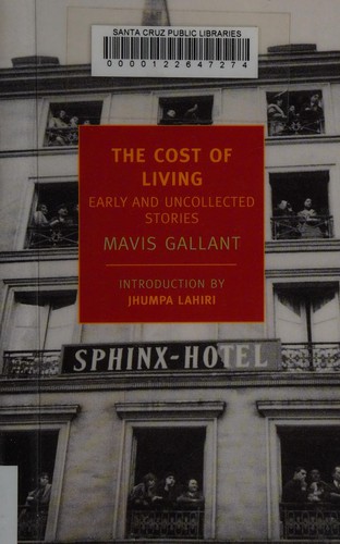 Cover of The cost of living