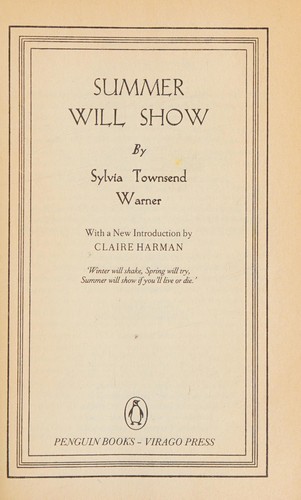 Cover of Summer Will Show