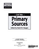 Cover of American War Library - The Civil War: Primary Sources