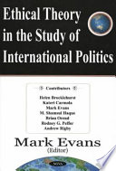 Cover of Ethical Theory in the Study of International Politics