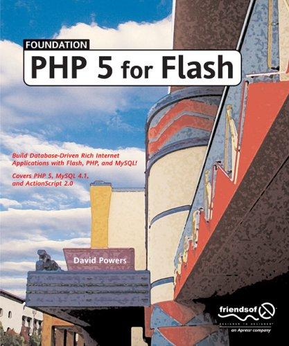 Cover of Foundation PHP 5 for Flash (Foundation)