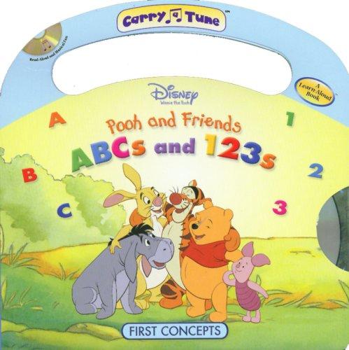 Cover of Pooh and Friends ABCs and 123s (Carry-A-Tune)