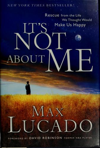 Cover of It's not about me
