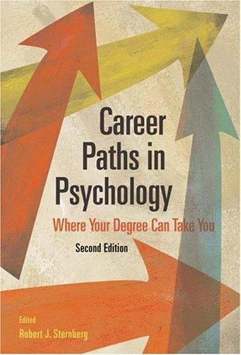 Cover of Career Paths in Psychology: Where Your Degree Can Take You, 2nd Edition