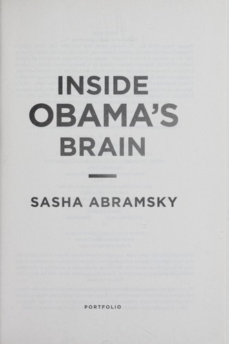 Cover of Inside Obama's brain