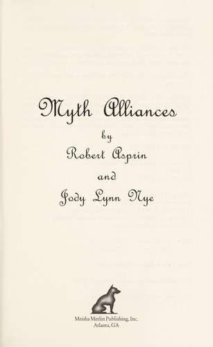 Cover of Myth alliances