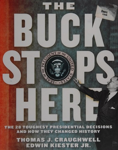 Cover of The buck stops here