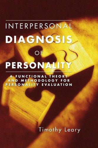 Cover of Interpersonal Diagnosis of Personality