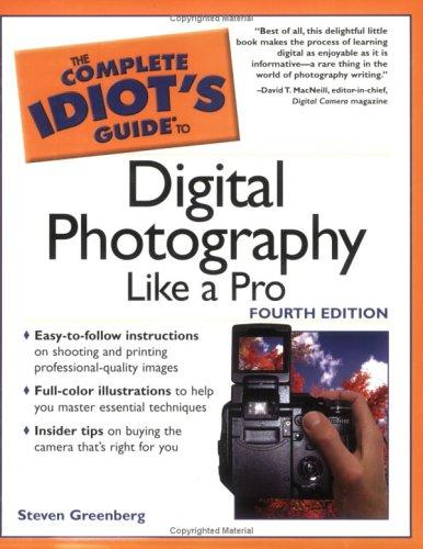 Cover of The complete idiot's guide to digital photography like a pro