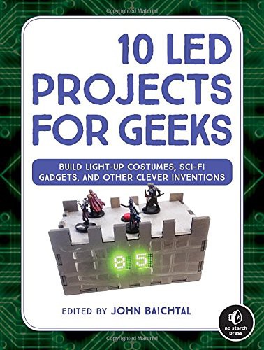 Cover of 10 LED projects for geeks
