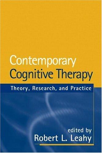 Cover of Contemporary Cognitive Therapy