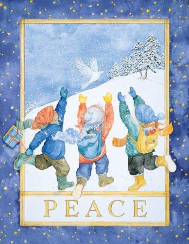 Cover of Children in Snow Boxed Holiday Card (1018)