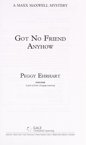 Cover of Got no friend anyhow
