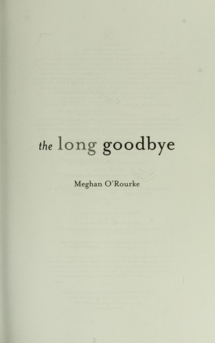 Cover of The Long Goodbye