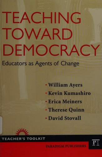 Cover of Teaching toward democracy