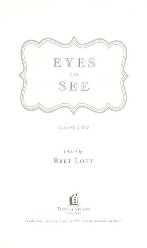 Cover of Eyes to See
