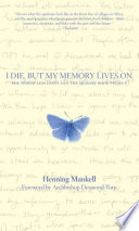 Cover of I Die, but My Memory Lives On