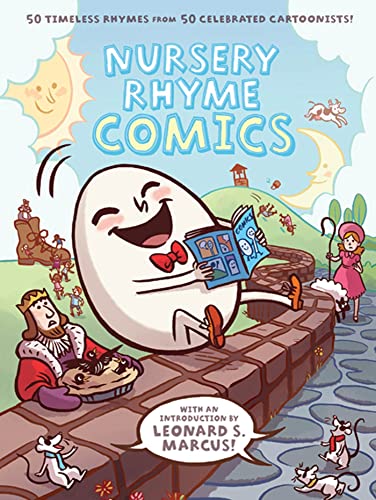 Cover of Nursery Rhyme Comics: 50 Timeless Rhymes from 50 Celebrated Cartoonists