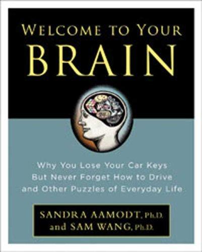 Cover of Welcome to your brain : why you lose your car keys but never forget how to drive and other puzzles of everyday life