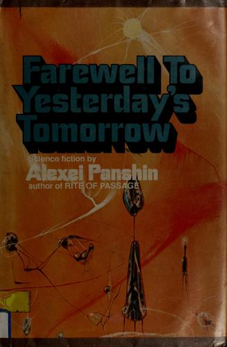 Cover of Farewell to yesterday's tomorrow