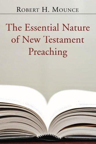 Cover of The essential nature of New Testament preaching