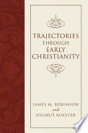 Cover of Trajectories through Early Christianity