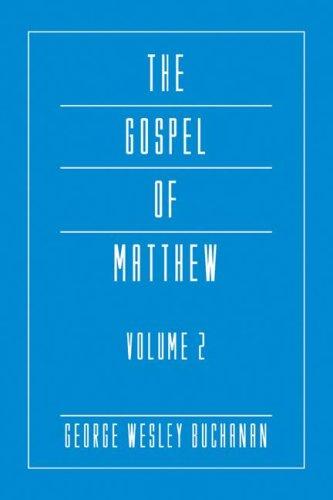Cover of The Gospel of Matthew, Volume 2