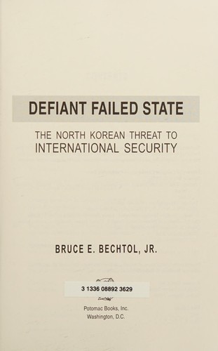 Cover of Defiant failed state