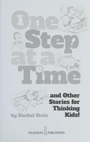 Cover of One step at a time