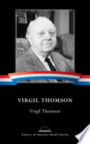 Cover of Virgil Thomson
