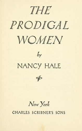Cover of The prodigal women