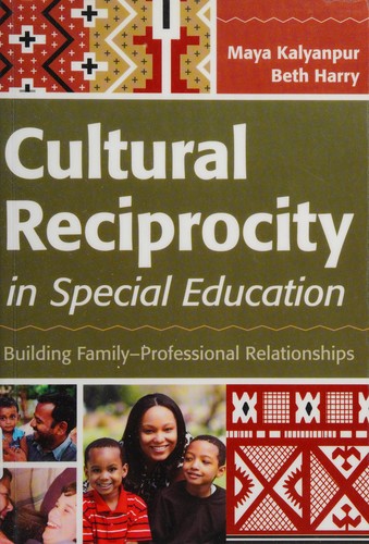 Cover of Cultural reciprocity in special education