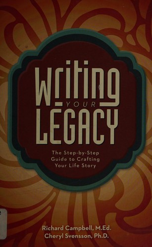 Cover of Writing your legacy