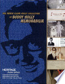 Cover of Heritage Auction Galleries Presents the Maria Elena Collection of Buddy Holly Memorabilia Auction Catalog