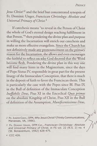 Cover of A primer on the absolute primacy of Christ
