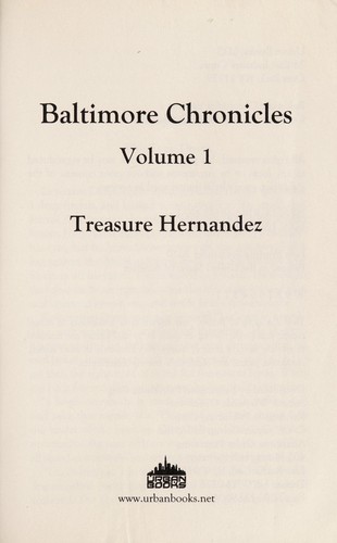 Cover of Baltimore chronicles