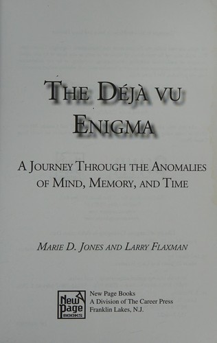 Cover of The déjà vu enigma