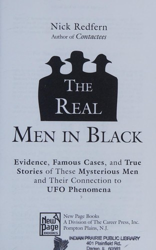 Cover of The real men in black
