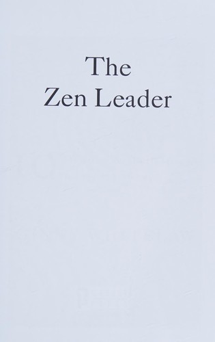 Cover of The Zen Leader