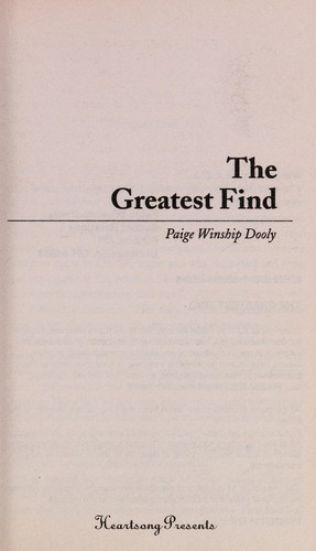 Cover of The greatest find