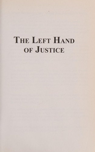 Cover of The left hand of justice