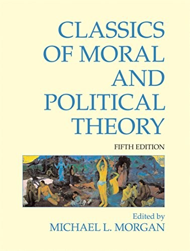 Cover of Classics of moral and political theory