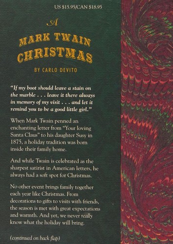 Cover of Mark Twain Christmas